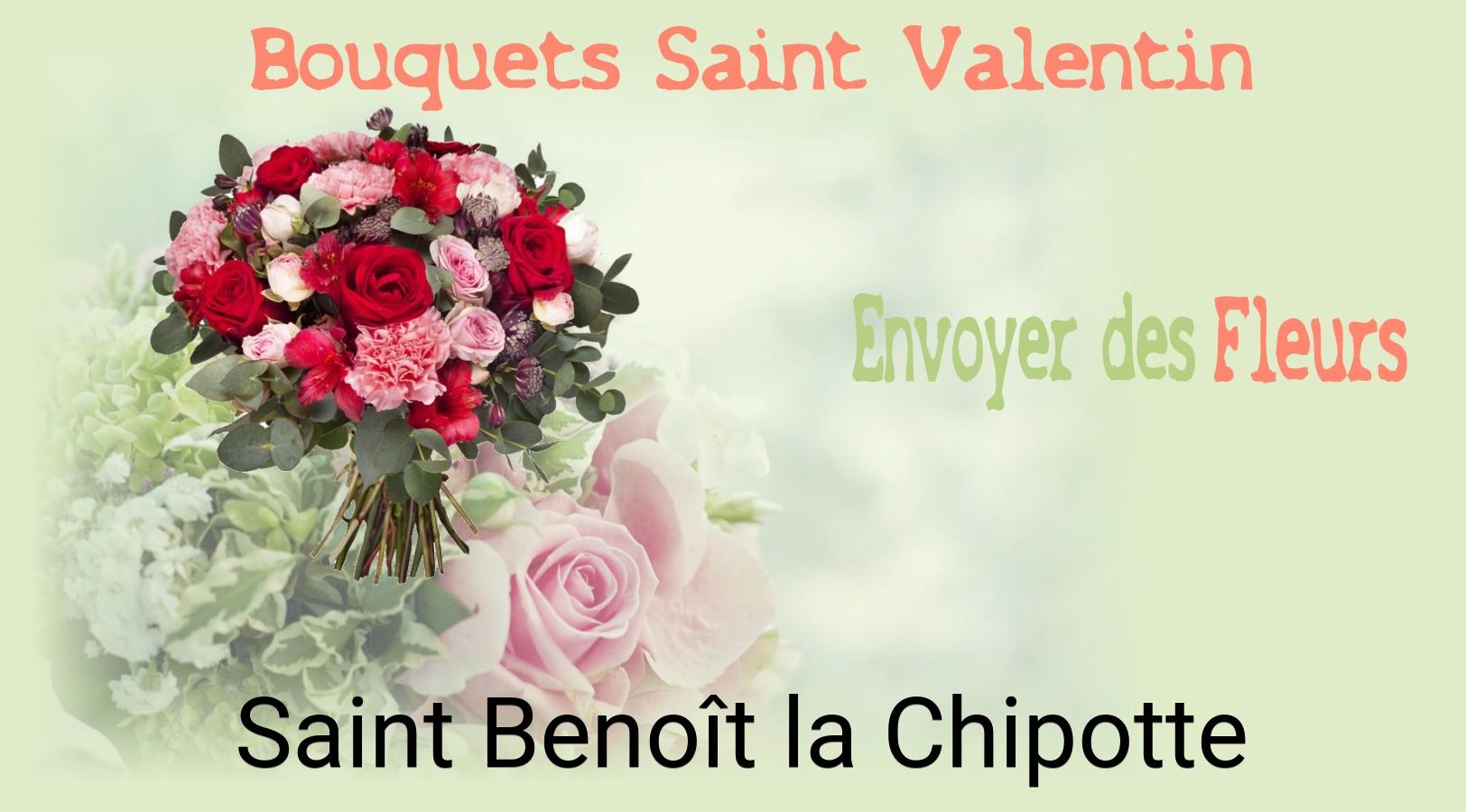 Roses de Saint-Valentin livrées à Saint-Benoît-la-Chipotte